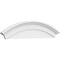 Ekena Millwork Arched Architectural Grade PVC Pediment, 56"W x 14"H x 2-3/4"P PEDP056X140ARD00 - alternate 1